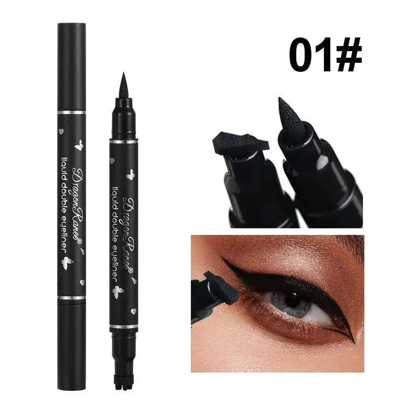 Butterfly Moon Stamp Eyeliner Duo Waterproof Quick Dry