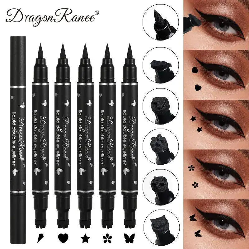 Butterfly Moon Stamp Eyeliner Duo Waterproof Quick Dry