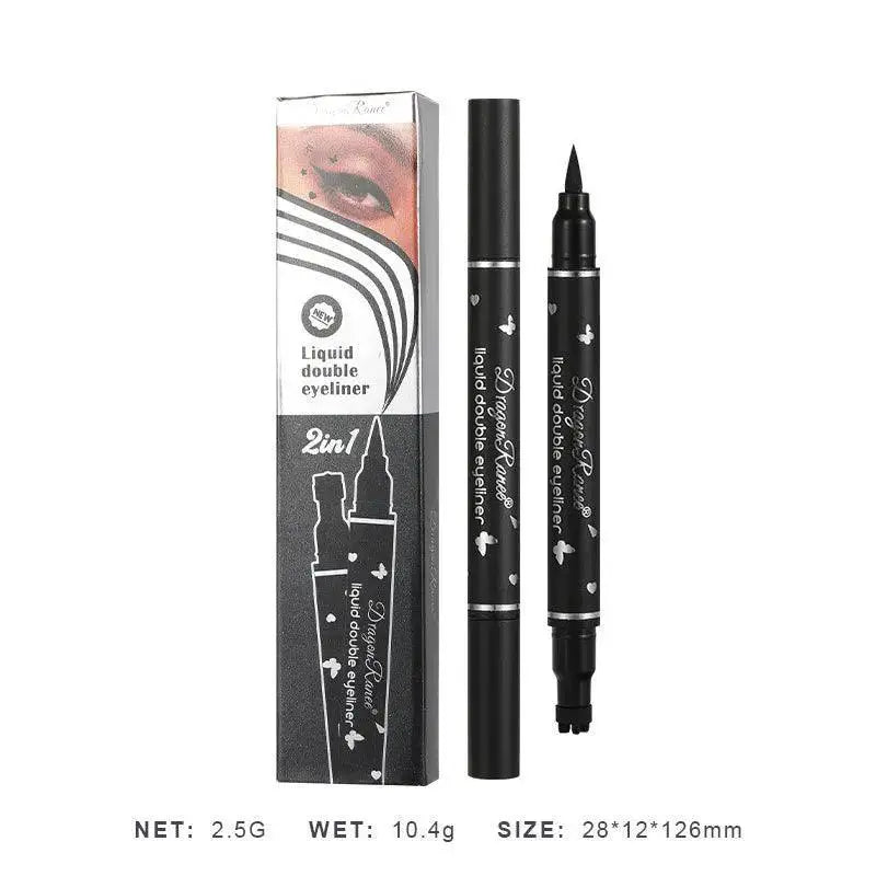 Butterfly Moon Stamp Eyeliner Duo Waterproof Quick Dry