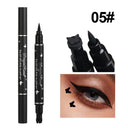 Butterfly Moon Stamp Eyeliner Duo Quick Dry Waterproof Makeup