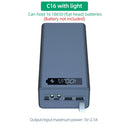 C16 USB Power Bank Case for 18650 Batteries Detachable