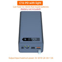 C16 USB Power Bank Case for 18650 Batteries Detachable