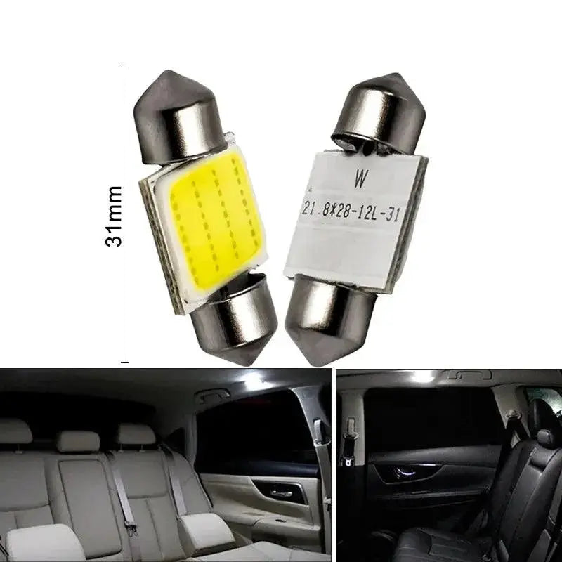 C5W LED White Festoon Bulbs Ultra Bright Car Reading Light