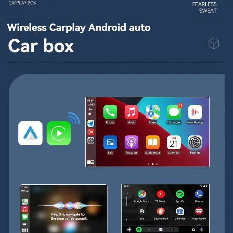 Cable-Free CarPlay Adapter for iPhone