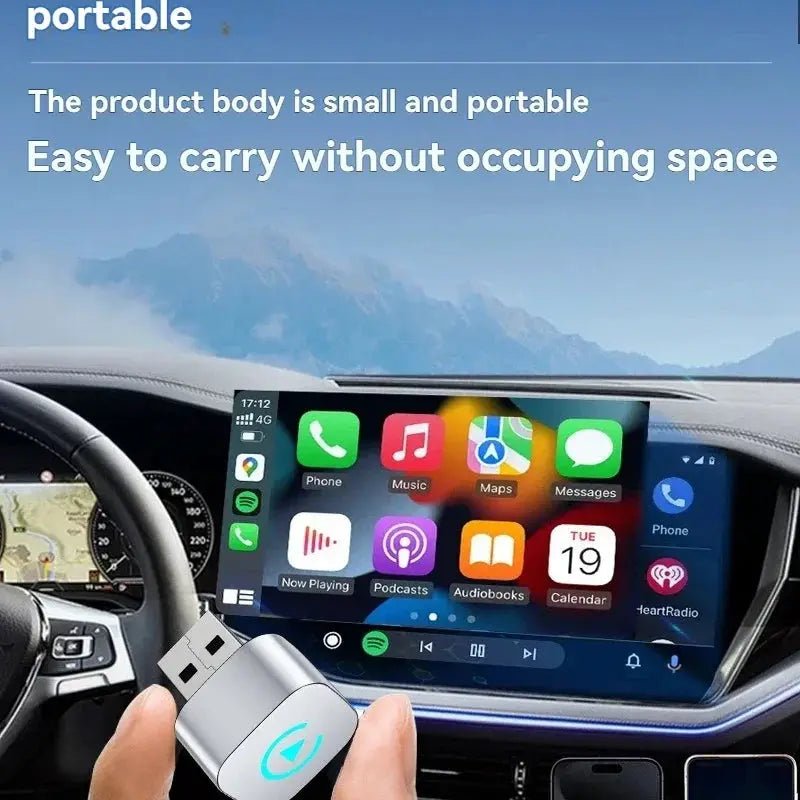 Cable-Free CarPlay Adapter for iPhone