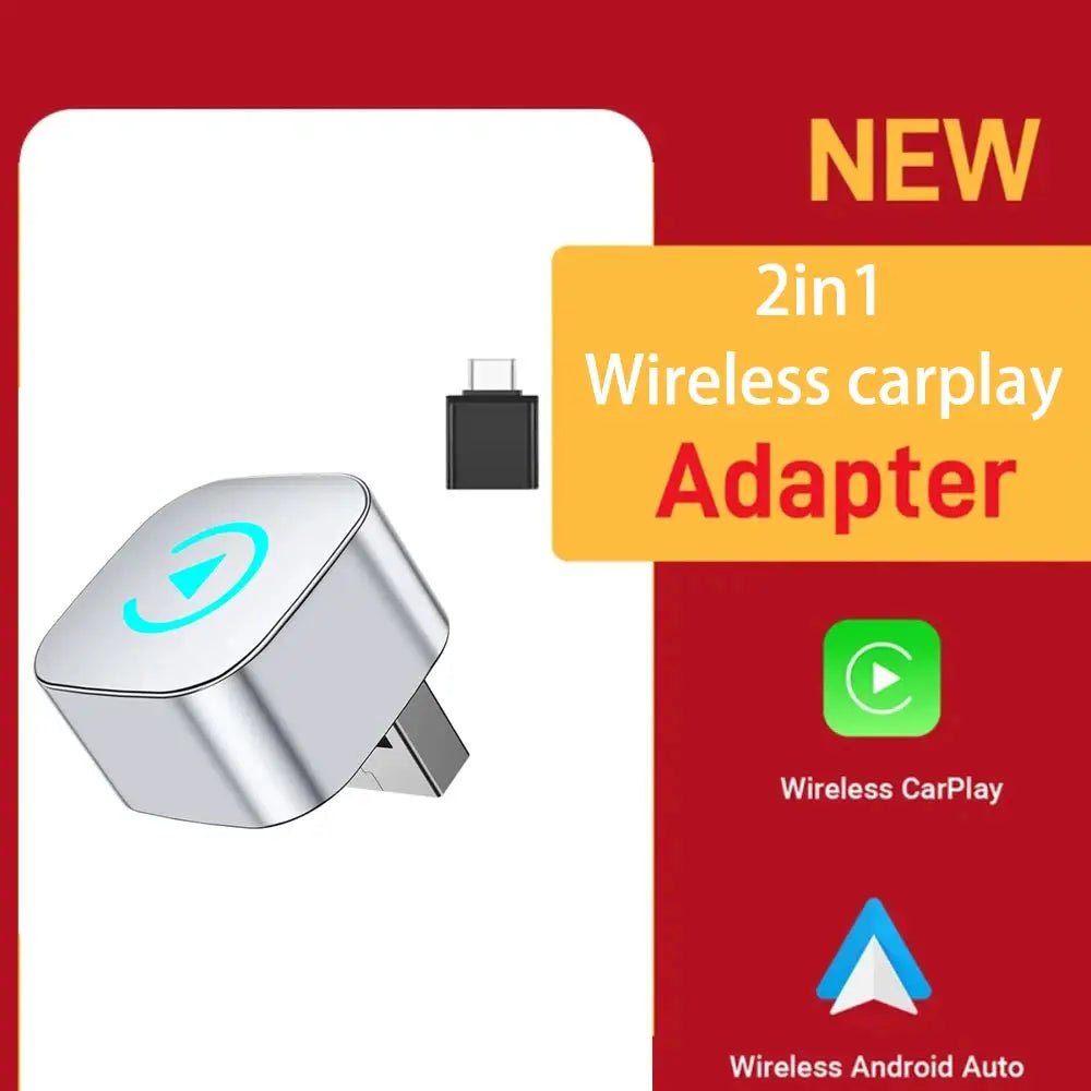 Cable-Free CarPlay Adapter for iPhone