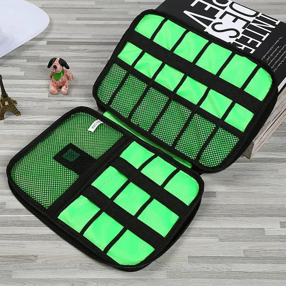 Cable Organizer Storage Bags System Kit for Travel Gadgets