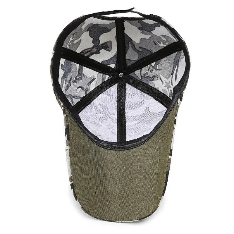 Camouflage Tactical Mesh Hats Military Style For Outdoors