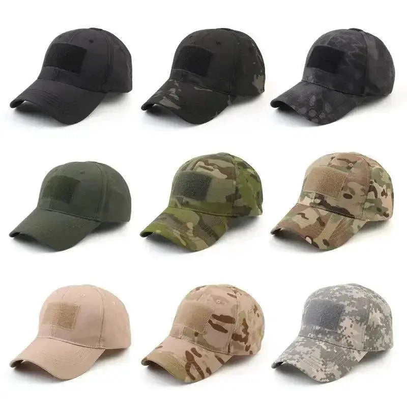 Camouflage Tactical Mesh Hats Military Style For Outdoors