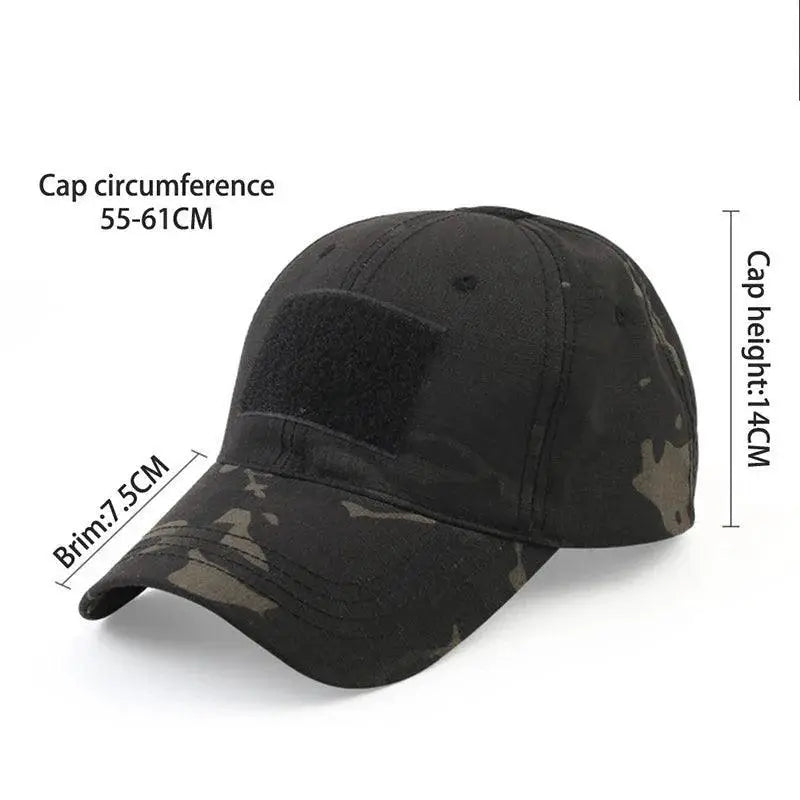 Camouflage Tactical Mesh Hats Military Style For Outdoors