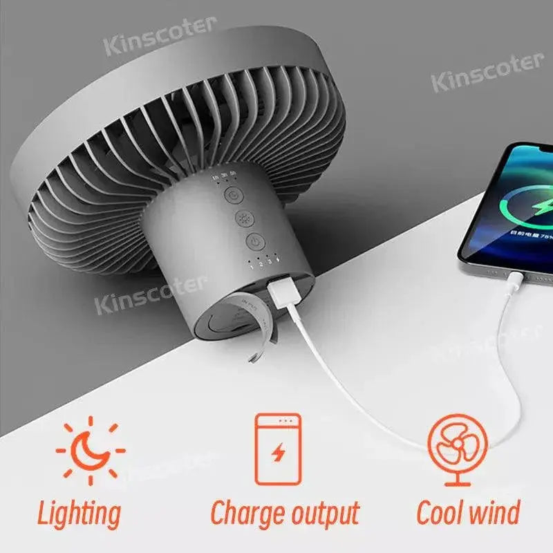Camping Fan Portable Circulator Outdoors Stay Cool