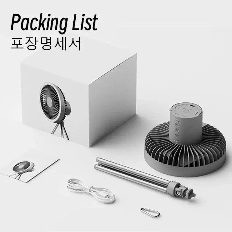 Camping Fan Portable Circulator Outdoors Stay Cool