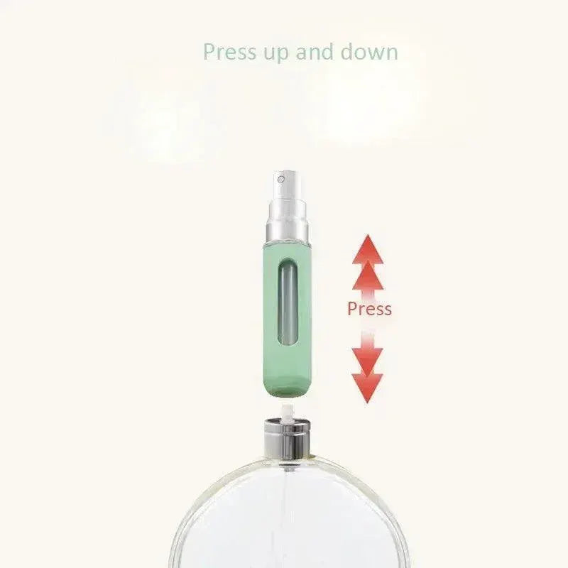 Candy Color Travel Perfume Bottle With Bottom Filling