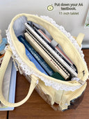 Durable Canvas Messenger Bag for Travel
