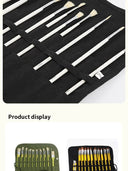 Gouache Brush Roll Bag for Artists Safe
