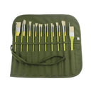Gouache Brush Roll Bag for Artists Safe