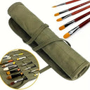 Gouache Brush Roll Bag for Artists Safe