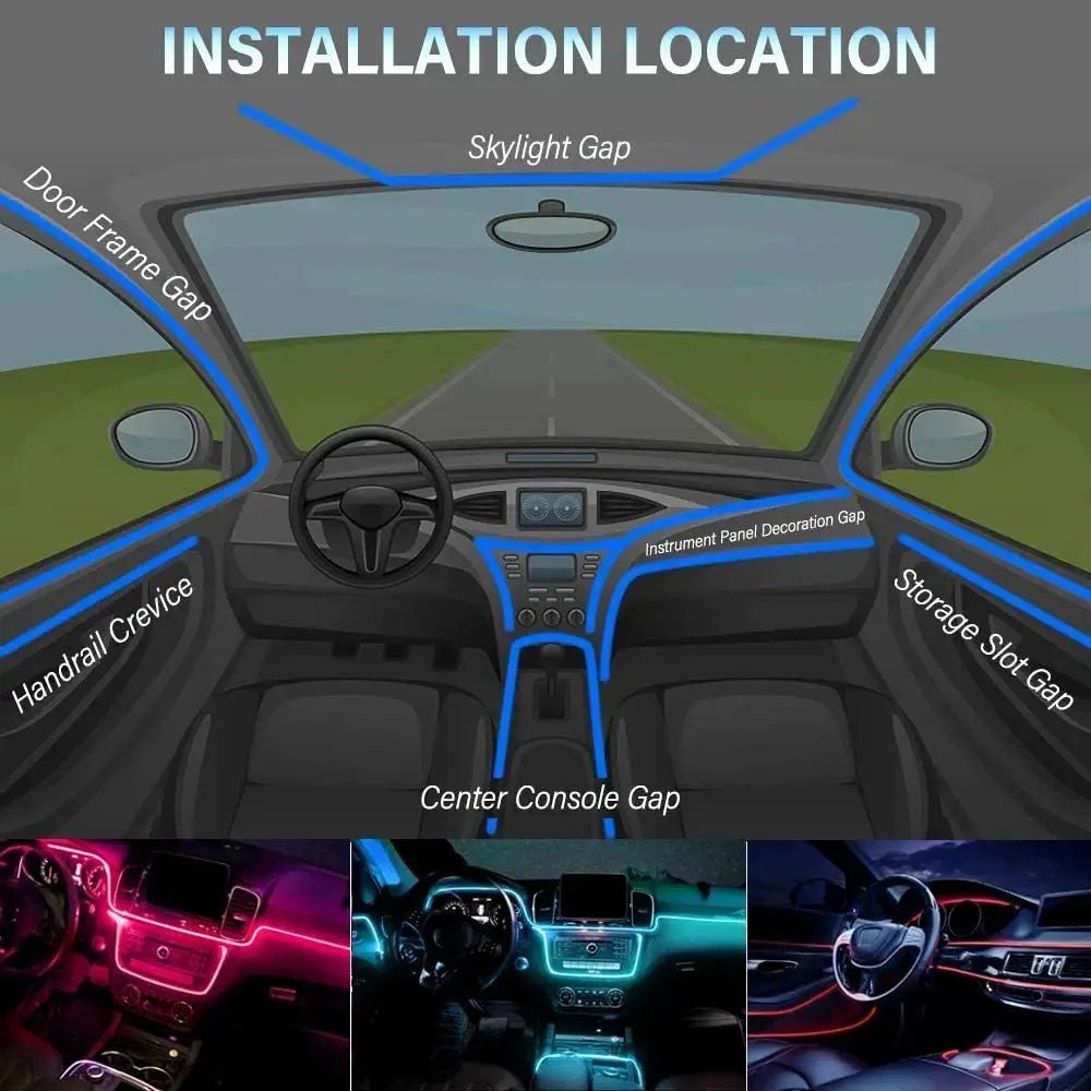 Car Ambient Light Kit for Drivers