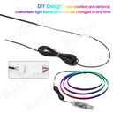 Car Ambient Light Strip for Mood Music