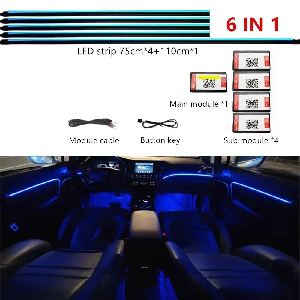 Car Ambient Lighting Kit For Mood