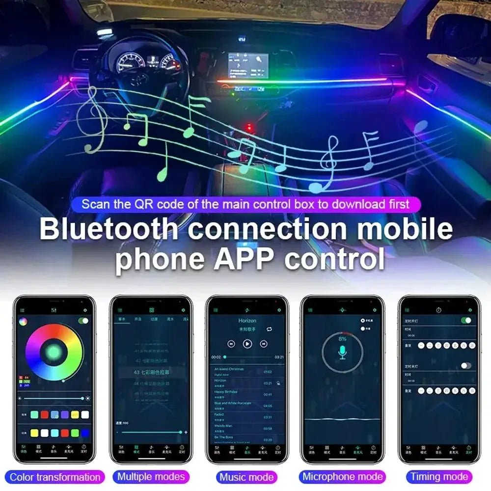 Car Ambient Lighting Kit For Mood