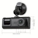 Car Dash Cam HD Three-Lens Night Vision Recorder Device