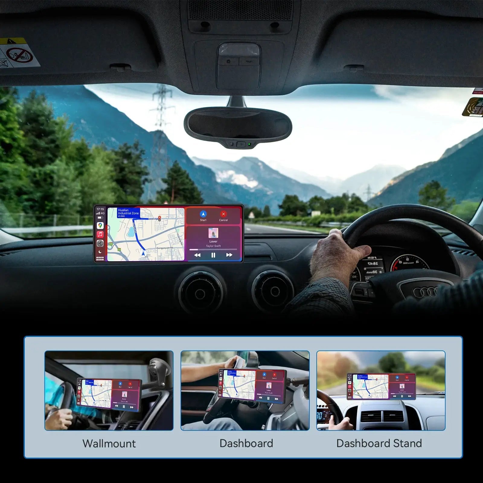 Car Display for Drivers with CarPlay