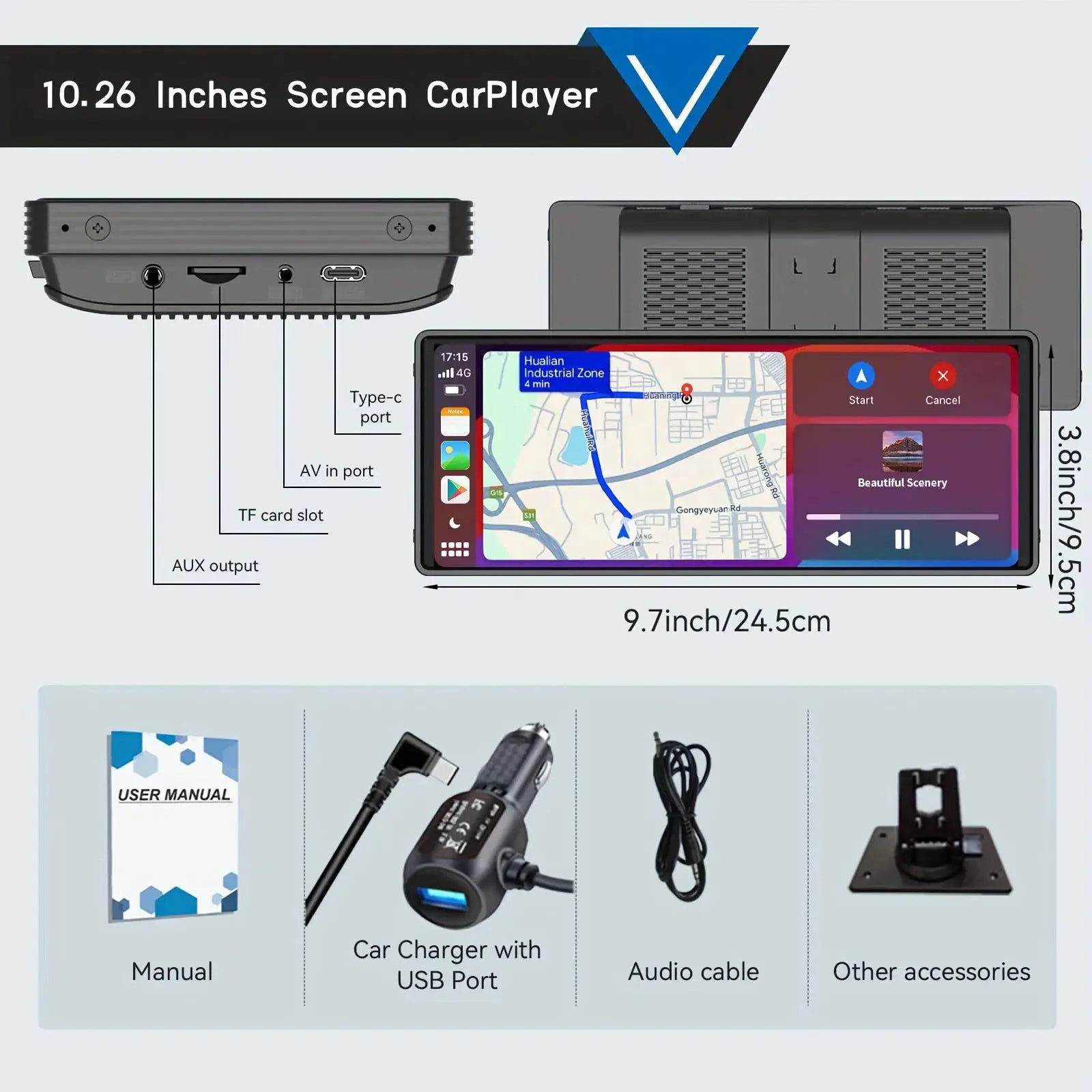 Car Display for Drivers with CarPlay