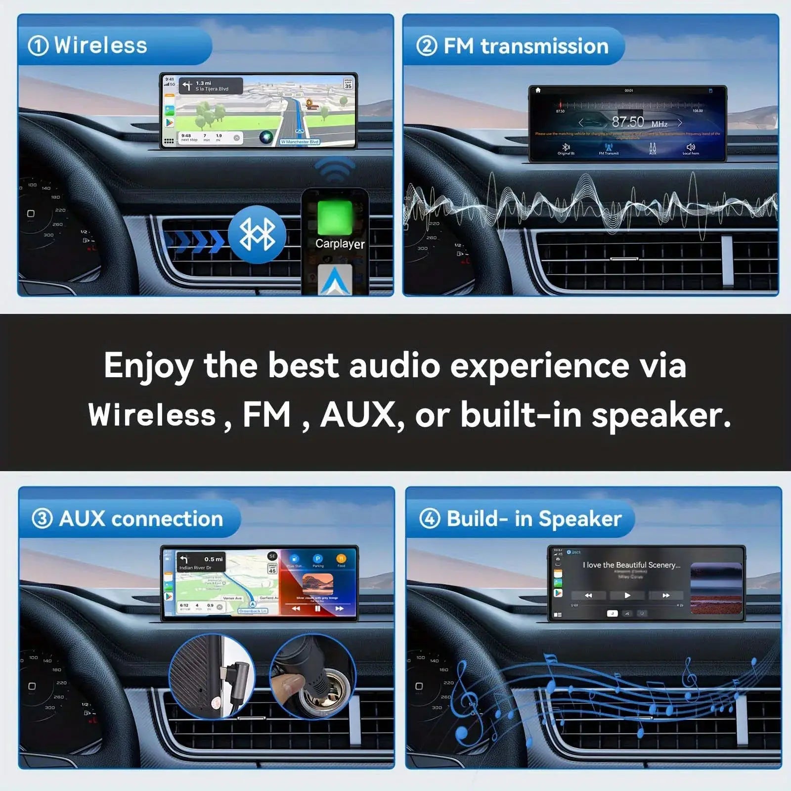 Car Display for Drivers with CarPlay