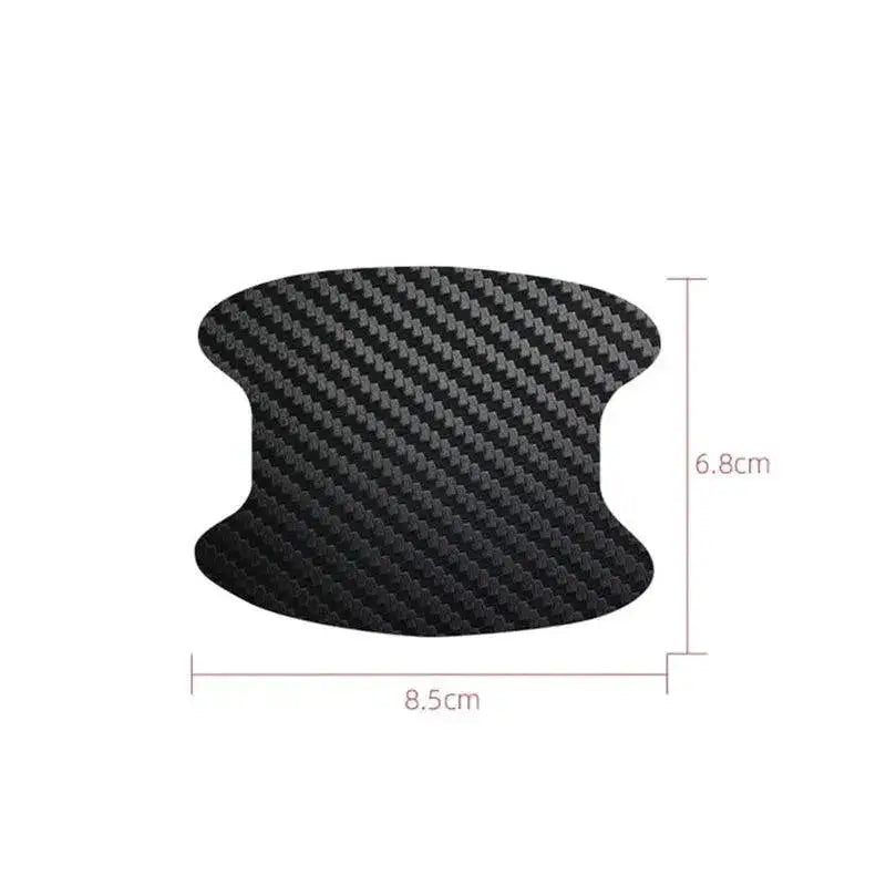 Car Door Carbon Fiber Handle Protection Film Exterior Style
