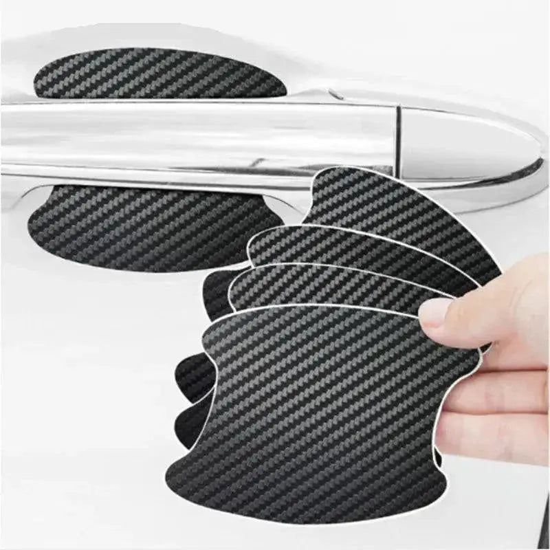 Car Door Carbon Fiber Handle Protection Film Exterior Style