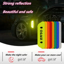 Car Door Safety Reflective Warning Reflector Tape Decal