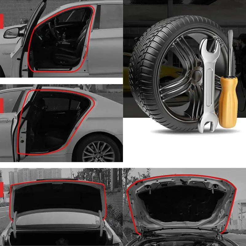 Car Door Seal Strips Enhanced Sound And Weather Protection