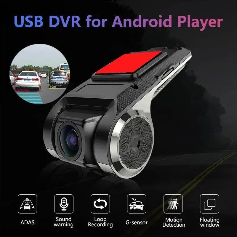 Car DVR Dash Cam With Advanced Safety Features 1080P