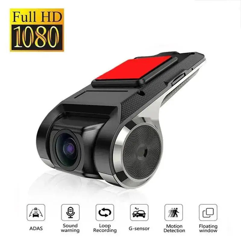 Car DVR Dash Cam With Advanced Safety Features 1080P