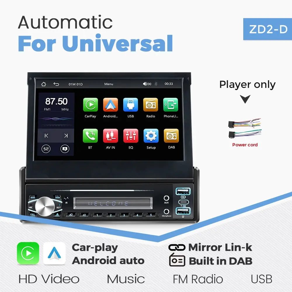 Car Head Unit For Drivers With CarPlay