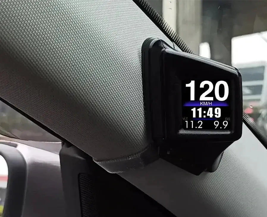 Car Head Up Display OBD2 GPS For Driving Data And Alarms