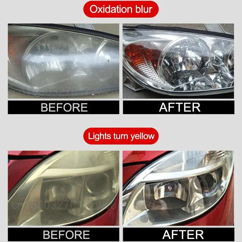 Car Headlight Restoration Kit Renewed Headlights For Safety