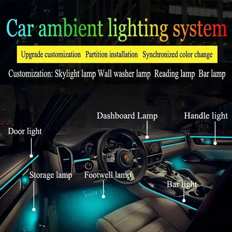 Car Interior Ambient Light for Mood Glow