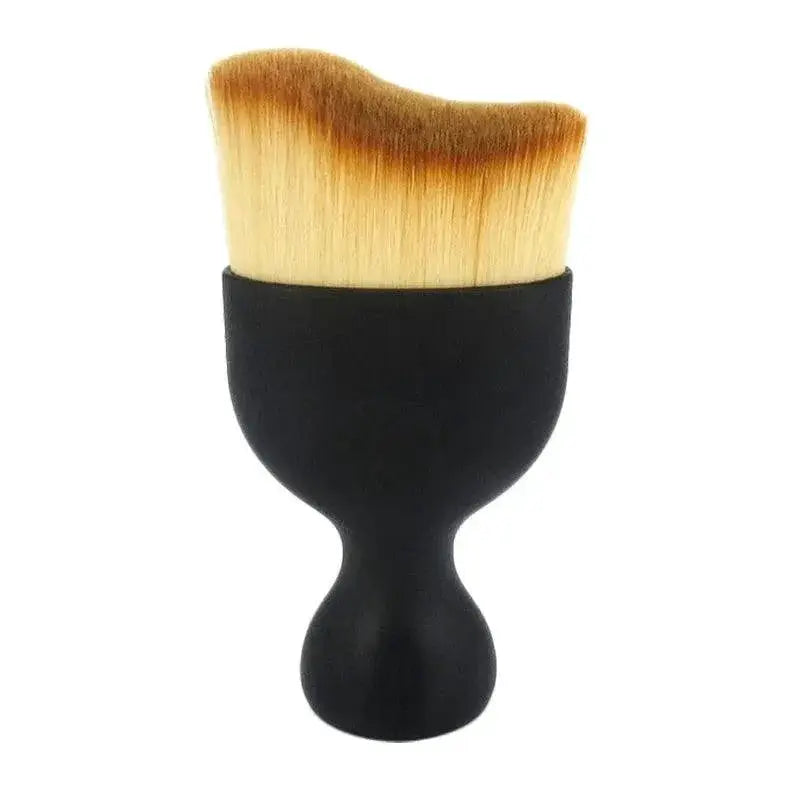 Car Interior Cleaning Brush Set Nylon Bristles Curved Design