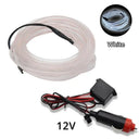 Car Interior LED Neon Light Strip Flexible USB Powered
