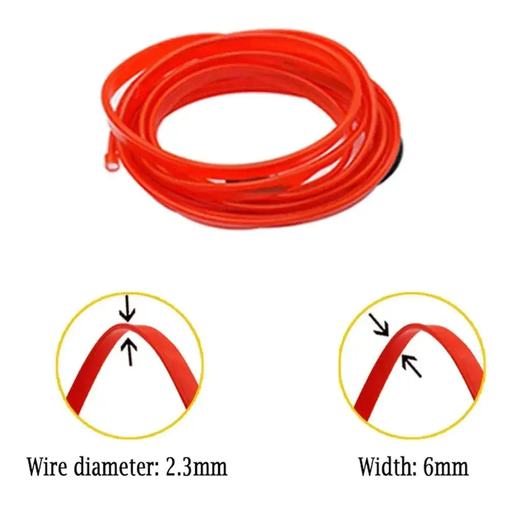 Car Interior LED Neon Light Strip Flexible USB Powered