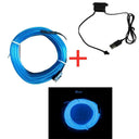 Car Interior LED Neon Strip Ambient USB Party Light
