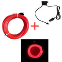 Car Interior LED Neon Strip Ambient USB Party Light