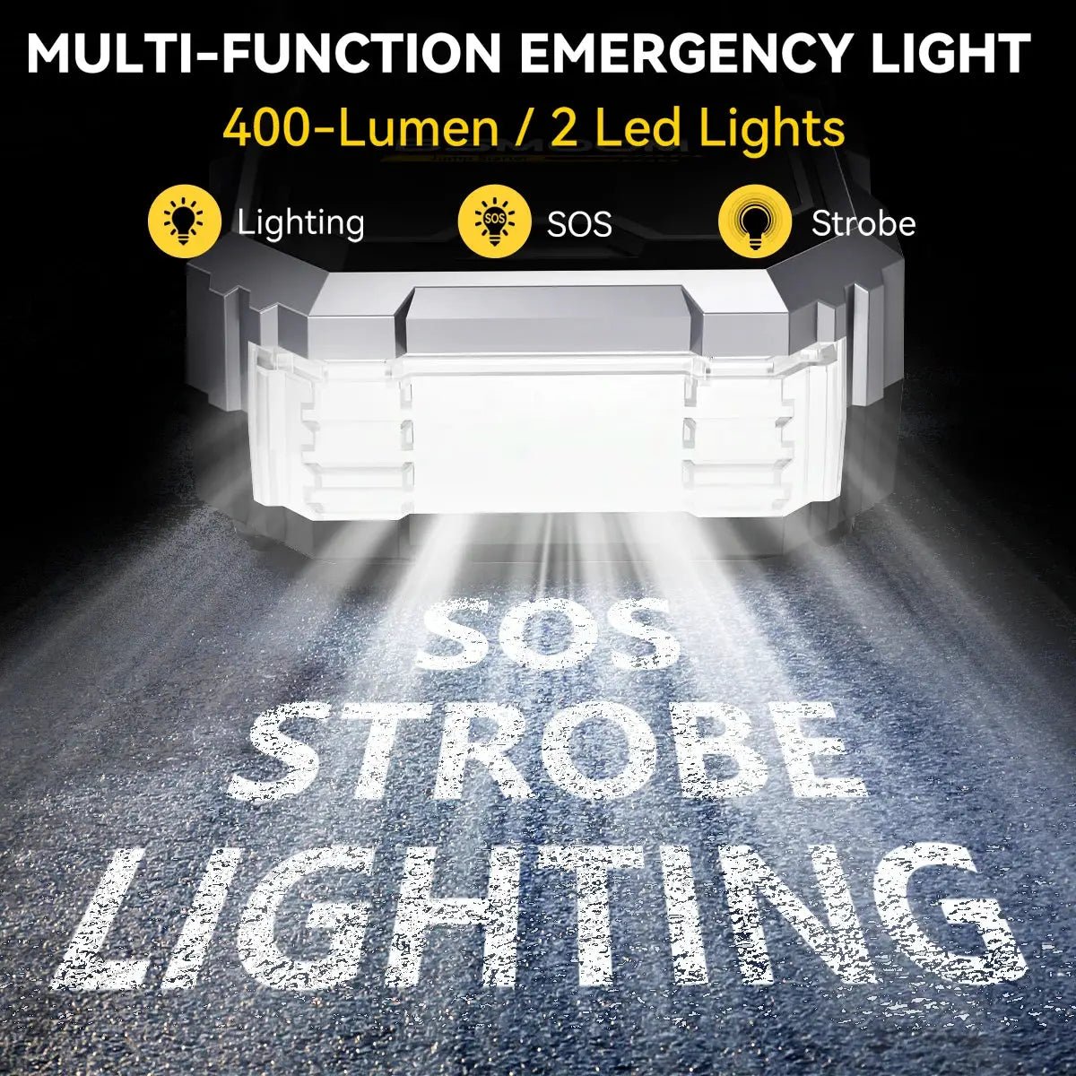 Car Jump Starter for Emergency Power