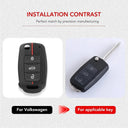 Durable Car Key Case for VW Golf Jetta