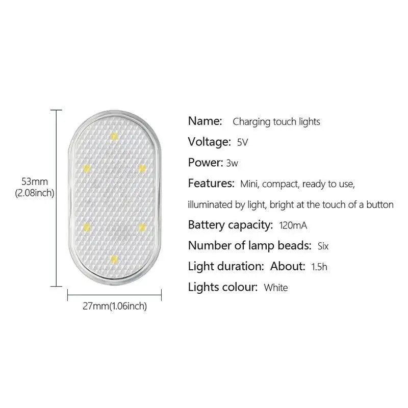 Car LED Touch Lights Brighten Your Ride With Ease Today