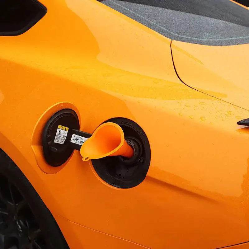 Car Long Stem Fuel Funnel For Easy Spill Free Refueling
