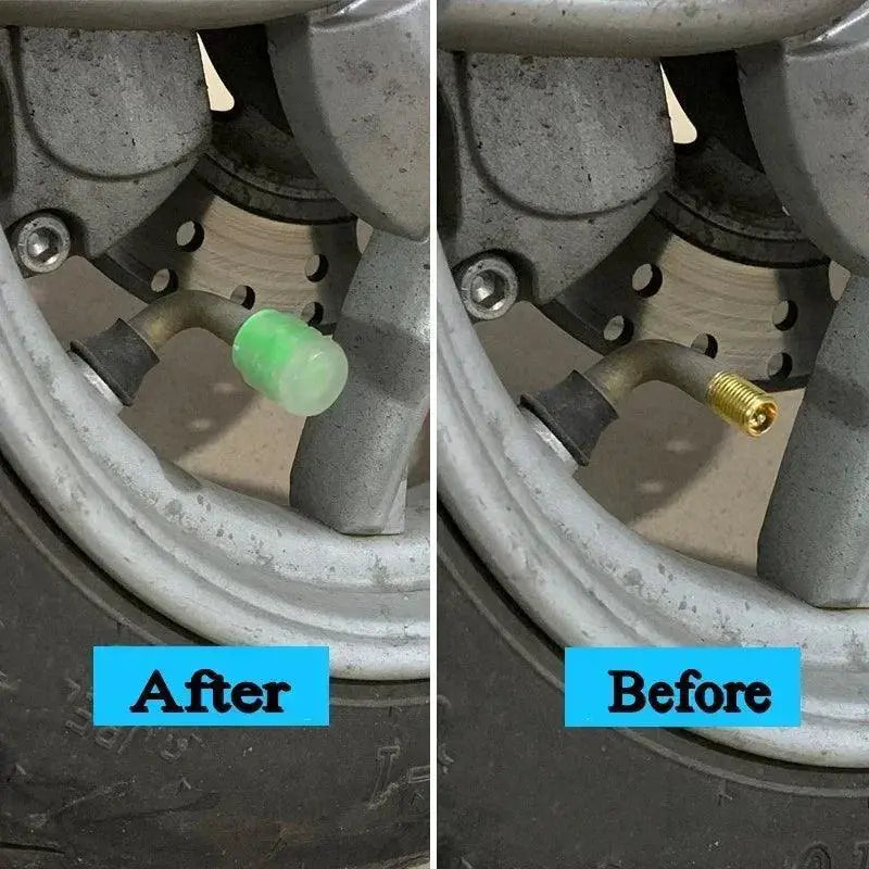 Car Luminous Valve Caps Glow Night Wheels Standout Look