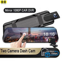 Car Mirror Camera Touch Screen Dual Recording Full HD Video